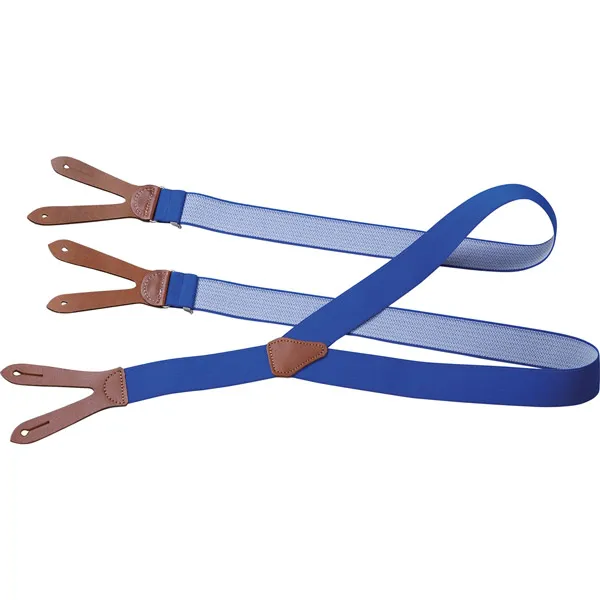 [424HK] 424HKB Braces 35 mm wide, with Dutch Cross, blue